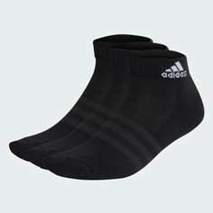 Носки adidas IC1277, комплект, 3 пары, размер XL INT, black/white