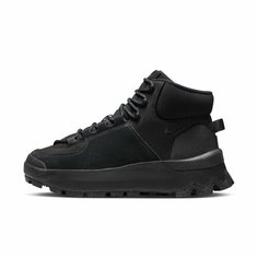 Кроссовки NIKE W City Classic, полнота F (EU)/ на среднюю стопу, размер 7,5 US, чёрный
