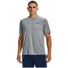 Футболка спортивная Under Armour Tech 2.0, 1 шт., размер XS, серый