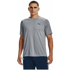 Футболка спортивная Under Armour Tech 2.0, 1 шт., размер L, серый