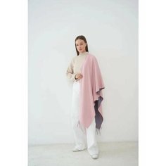 Палантин ,180х70 см, фиолетовый, розовый Project29