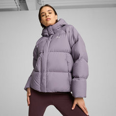 Пуховик PUMA Down Puffer Jacket, размер L, фиолетовый