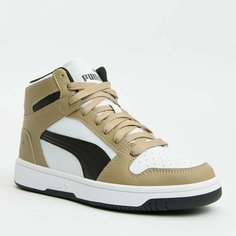 Кеды PUMA, размер 35.5, серо-бежевый