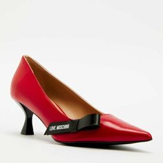 Туфли LOVE MOSCHINO, размер 35, красный