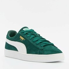 Кеды PUMA, размер 46, темно-зеленый