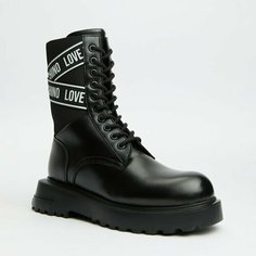 Ботинки LOVE MOSCHINO, размер 35, черный