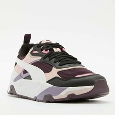 Кроссовки PUMA, размер 35.5, темно-фиолетовый