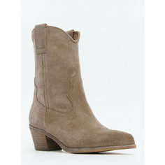 Сапоги TENDANCE, полнота C, размер 35, бежево-коричневый