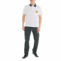 Поло Versace Jeans Couture, размер L, белый