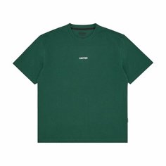 Футболка UNITED UNITED 1.0 ESSENTIALS M TSHIRT, размер TS, зеленый/темно-зеленый