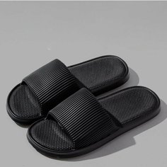 Шлепанцы Обувь, размер 40-41, черный Vash Shop