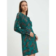 Платье Just Cavalli, размер 40, сине-зеленый