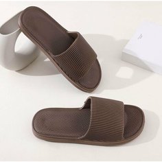 Шлепанцы Обувь, размер 42-43, коричневый Vash Shop