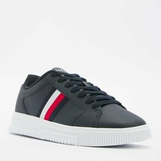 Кеды TOMMY HILFIGER, размер 46, темно-синий