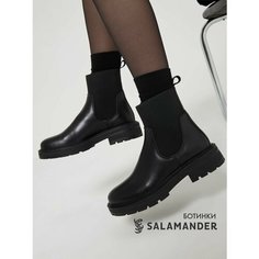 Ботинки челси Salamander, размер 39, черный