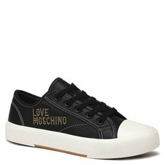 Кроссовки LOVE MOSCHINO, полнота F (EU)/ на среднюю стопу, размер 37, черный
