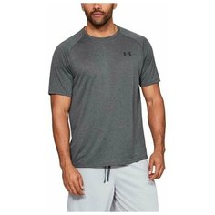 Футболка спортивная Under Armour Tech 2.0, 1 шт., размер XS, серый/белый