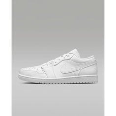Кеды NIKE Air Jordan 1 Low, размер 11.5 US, White/White/White