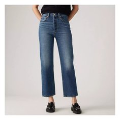 Джинсы Levis Ribcage Straight Ankle, размер 26/29, синий Levis®