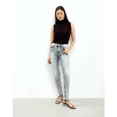 Джинсы скинни Gloria Jeans, размер 54/170, серый