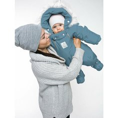 Комбинезон-трансформер MaLeK BaBy 163шм/2, размер 80, , серо-голубой