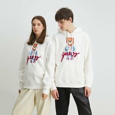 Худи GUESS, размер XXL, , белый