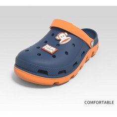 Сабо Paul Frank, размер 40/41, синий/оранжевый
