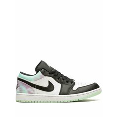 Кроссовки Jordan Air Jordan 1 Low, размер 12.5 US (Мужские размеры Jordan US ), black/blue