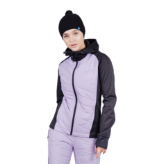 Куртка спортивная Nordski Hybrid, размер M, lavender/black