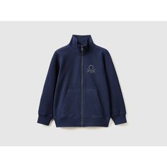 Толстовка UNITED COLORS OF BENETTON, размер 160, синий