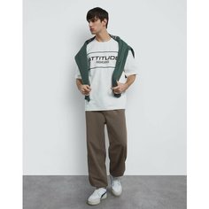 Брюки спортивные Gloria Jeans, размер M/182 (48-50), коричневый
