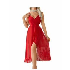 Сорочка для кормящих мам Ella, размер XL, красный