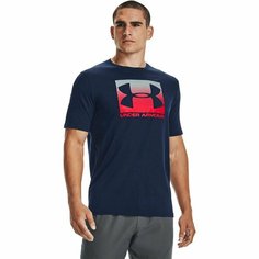 Футболка Under Armour, размер TM, темно-синий