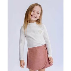 Водолазка Gloria Jeans, размер 5-6л/116, молочный
