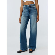 Джинсы широкие Sela, размер XL INT, индиго