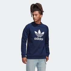 Свитшот adidas Originals, размер L, , синий