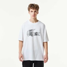 Футболка LACOSTE, размер T7, белый