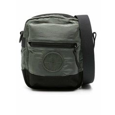 Сумка мессенджер Stone Island, зеленый