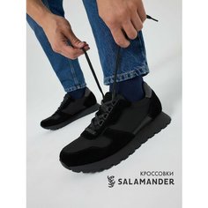 Кроссовки Salamander, полнота 6 (RU)/ на среднюю стопу, размер 44, черный