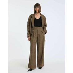 Брюки Gloria Jeans GJ BLACK, размер 48/170, коричневый