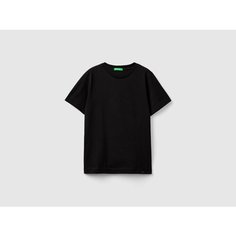 Футболка UNITED COLORS OF BENETTON, размер 122, чёрный