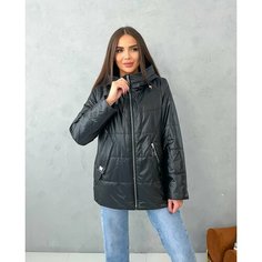 Куртка , размер 52(52-54), чёрный Нет бренда