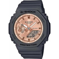 Наручные часы CASIO, розовый, черный