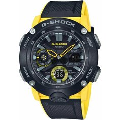 Наручные часы CASIO, желтый, черный