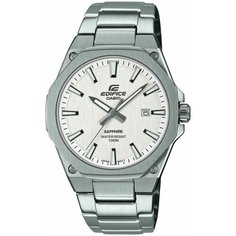 Наручные часы CASIO, белый, серебряный