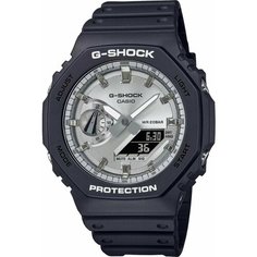 Наручные часы CASIO, черный, серебряный