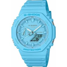 Наручные часы CASIO, голубой