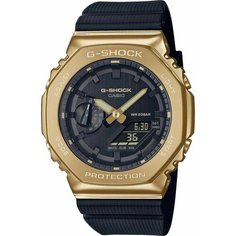 Наручные часы CASIO, золотой, черный