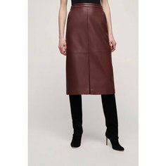 Юбка Luisa Spagnoli Main collection (основная коллекция), размер 48, бордовый