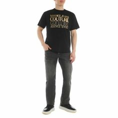 Футболки/поло Versace Jeans Couture 76GAHT10 белый, Размер 3XL